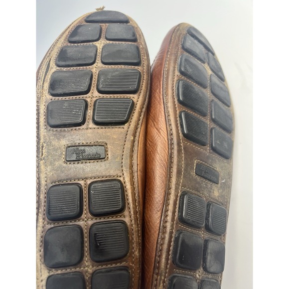 Allen Edmond Men Brown Leather Loafer 10.5D Slip On Shoe Comfort Money Business main image 11